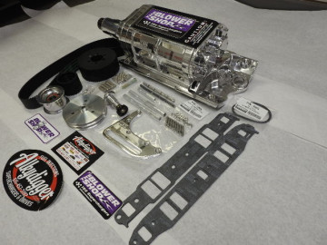 TBS-3115 192 Small Block Chevy "Mini" Blower Package Cogged Complete Setup